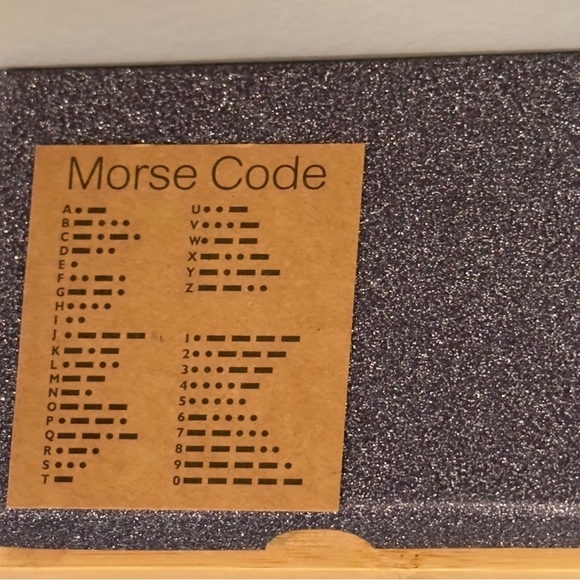 Handmade Morse Code Bracelet that says “Best Bitches” using single silver beads - Picture 4 of 4